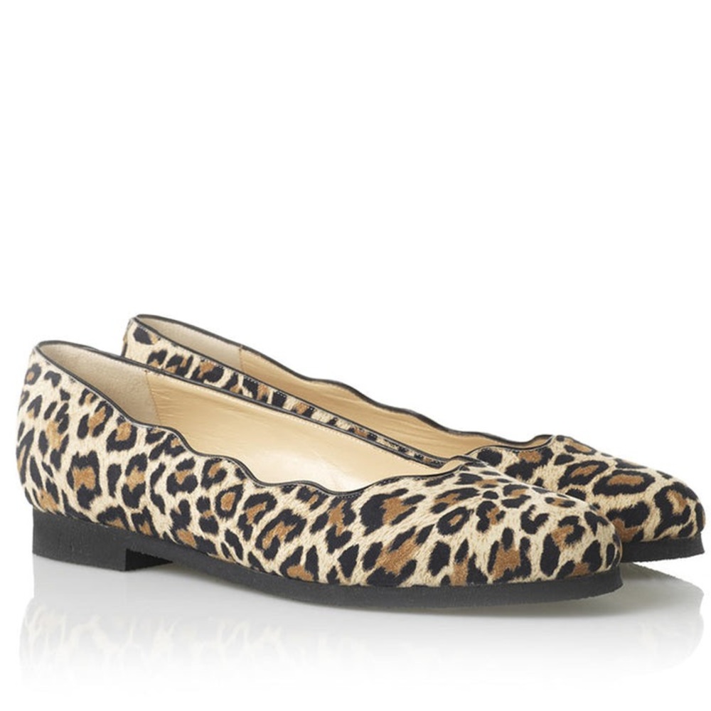 Begum Paris orsay ballet flat, leopard, size 7
